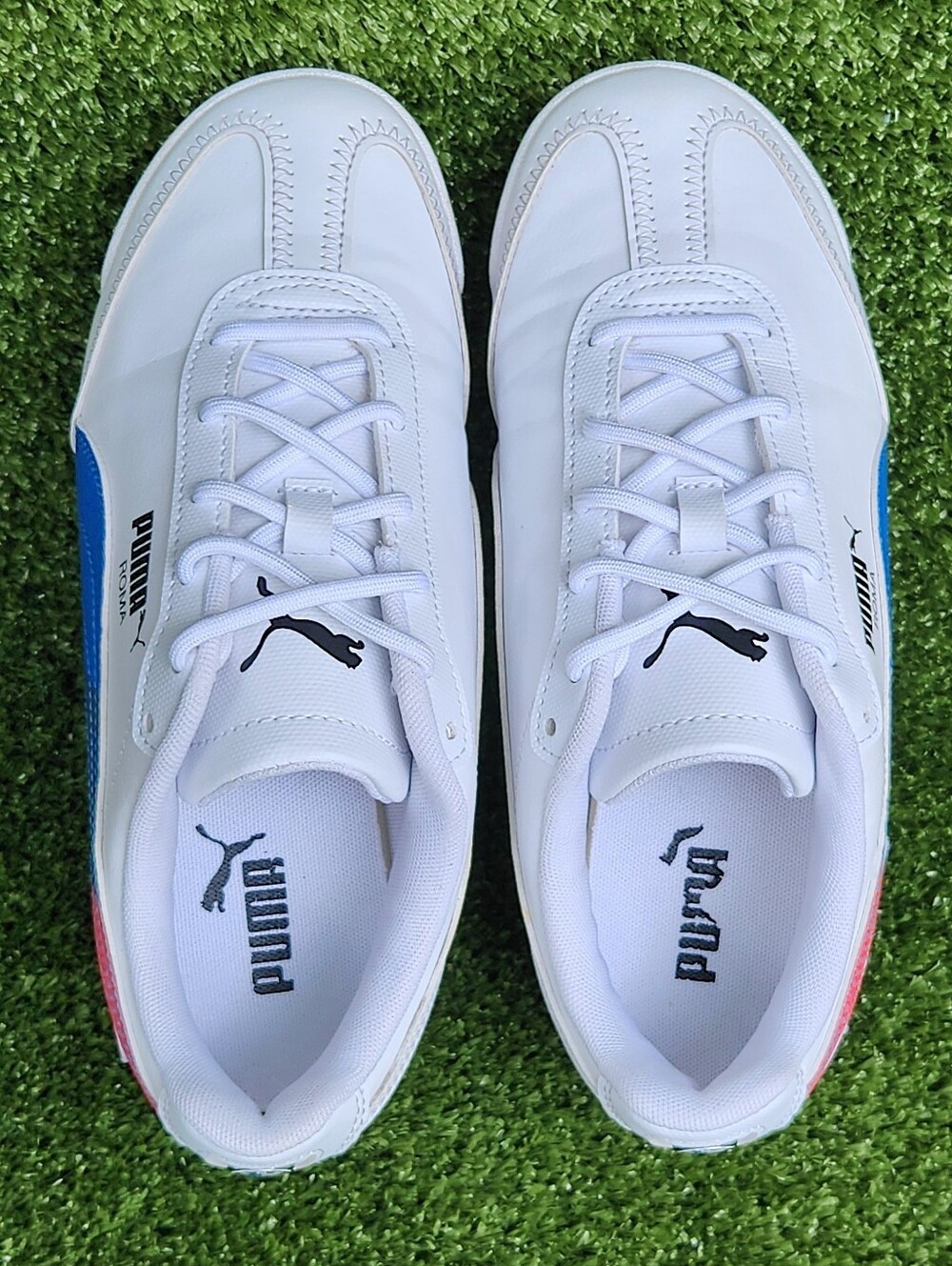 Puma BMW Motorsport Roma Big Boys Size 7 Athletic-Casual Leather Sneakers Shoes - Picture 13 of 16
